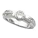 14K White or Yellow Gold Diamond Engagement Ring - 0.50 Ct. or 0.75 Ct.