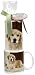 golden_retriever10golden retriever - Golden Retriever on Porch Mug and Mouse Pad