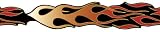Brewster Wallcovering 5x X 10 long Flames Diecut Border Brewster Wallcovering 5