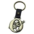 Mickey Mouse Letter O Brass Key Chain