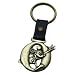Mickey Mouse Letter O Brass Key Chain