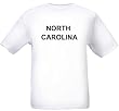 NORTH CAROLINA - State-series - Heather Grey or White T-shirt