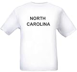 NORTH CAROLINA - State-series - Heather Grey or White T-shirt