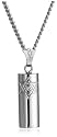 Sterling Silver Mezuzah Medal, 20"