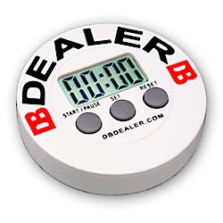 Dealer Button W/ Built In Timer For Texas Holdem
