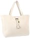 Tommy Hilfiger Tasseled Pebble Small Tote,Winter White,One Size