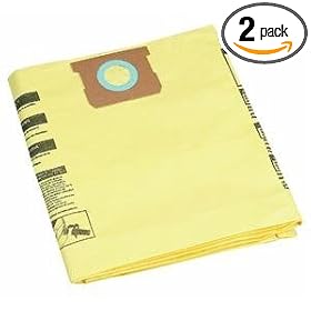 Shop-Vac 9067200 10-14-Gallon High Efficiency Disposable Collection Filter Bag, 2-Pack