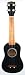 BadAax Black Soprano Ukulele