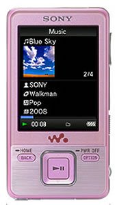 Sony 4 GB Walkman Video MP3 Player (Pink)