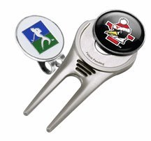 Youngstown State Penguins Divot Tool Hat Clip With Golf Ball Marker Of 2)