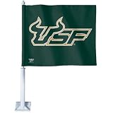 SOUTH FLORIDA BULLS OFFICIAL LOGO CAR FLAG