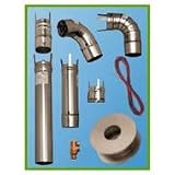 Rheem 4-inch Horizontal Vent Kit RTG20155