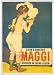AFFICHE CADEAU PUBLICITE ANCIENNE CHOCOLAT MAGGI CACAO