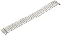 Stainless Steel Expansion Band Silver Expansion Mens Strap 16-20mm Mens