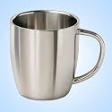 Edelstahl Cappuccino Isolierbecher Edelstahlbecher Thermobecher Becher Tasse 0,3 l