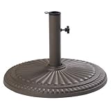 Living Accents Fluted Round Umbrella Base (C405-45) by Ace