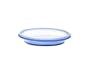 FoldTuk 4 Cup Oval Collapsible Bakeware and Storage Container, Blue