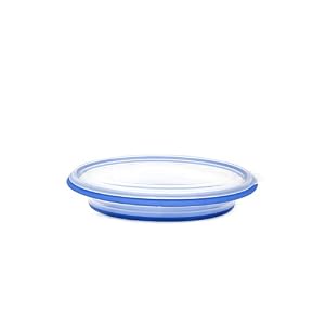 FoldTuk 4 Cup Oval Collapsible Bakeware and Storage Container, Blue by FoldTuk Kitchenware