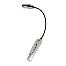 Mighty Bright Silver TravelFlex LED Book Light by Mighty Bright