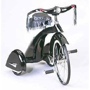 Click here to buy Road Hog Trike - Leather and Chrome by Air Flow Collectibles by Air Flow Collectibles.