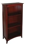 Avalon 3-Shelf Bookcase - Cherry
