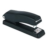 Economy Half-Strip Stapler, Black (UNV43119)