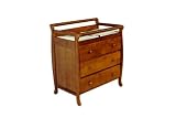 Dream on Me 3 Drawer Changing Table - Pecan