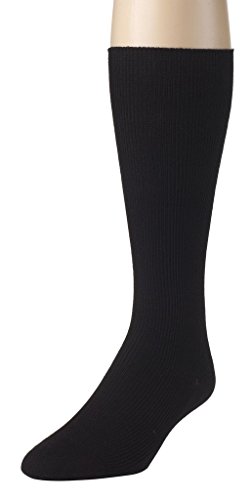 Sportoli Men's Super Soft Ribbed Knit Modal Over-the-Calf Knee High Socks