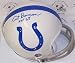 Art Donovan Autographed Baltimore Colts Mini Football Helmet with 