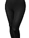 Plus4u Women's Cotton Spandex Full Length Good Strechy Legging