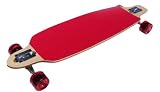 Maple Drop Through Thru Red Complete Longboard Skateboard New On Sale