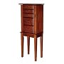ACE Trading - Linon Global JOI 55042WAL-01-KD "Living Accents" Jewelry Armoire 8.88"x13.25"x35" - Walnut