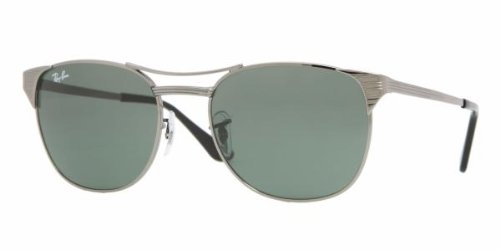 Ray Ban Signet Sunglasses RB3429 004 Gunmetal/Crystal Green 55mm