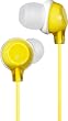 JVC HAFX22Y Clear in Ear Headphones (Yellow)