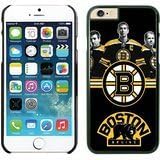 Hard PC iPhone 6s plus Case for Hockey Fans, Coolest NHL Boston Bruins Logo Printed iPhone 6s plus cover (Black, 5.5)
