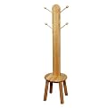 - Clothes Tree / Stool-Natural