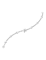 Granddaughter Hearts And Stars Diamond Bracelet: My Granddaughter, My Shining Star by The Bradford Exchange