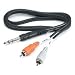 HOSA STEREO 1/4 PHONE - TWO RCA, 3m (9.9ft.) - SEND / RETURN (INSERT) CABLES