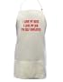 I LOVE MY BOSS I LOVE MY JOB I'M SELF EMPLOYED Full Size Professional Apron (3 Pockets)