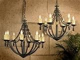 Artistic 7601 Empire 8 Light Chandelier Bronze