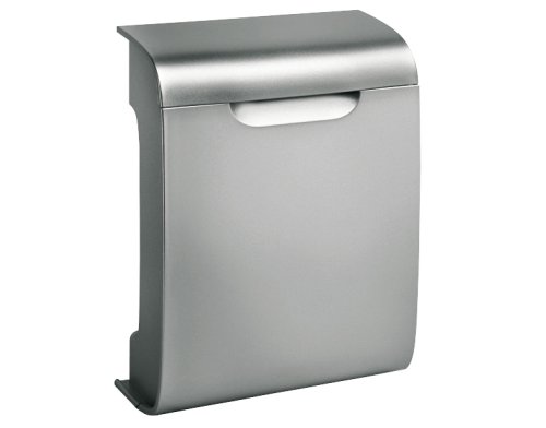 Burg-W&auml;chter 661711 Briefkasten "Vivo" silber