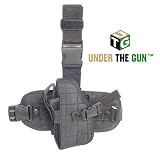 SPECIAL OPS Tactical Leg Holster Left Handed Black for Pistols and Airsoft Guns