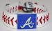 Atlanta Braves Gamewear MLB Leather Wrist Bands