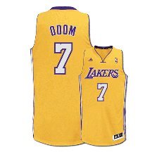 Adidas Los Angeles Lakers Lamar Odom Revolution 30 Swingman Home Jersey Large
