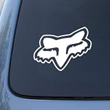 Fox Racing - Car, Truck, Notebook, Vinyl Decal Sticker | Vinyl Color: White
