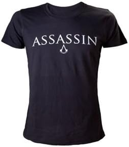 Assassins Creed IV Black Flag Logo Official Ladies Black Skinny fit T Shirt