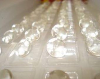 SAMPLE Edible Crystal Clear Sugar Diamonds,CAKE DEORATING