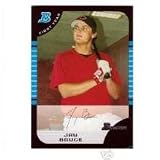 2005 Bowman Draft #BDP32 Jay Bruce (RC - Rookie Card) - Cincinnati Reds - Rookie Baseball Card in a Protective Display Case!