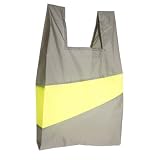 �U�E�j���[�V���b�s���O�o�b�O by�X�[�U���x�� KAHKI�~FL.YELLOW S�T�C�Y �G�R�o�b�O