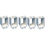 Arlington BE1-5 Electrical Outlet Box Extender, 1-Gang, White, 5-Pack